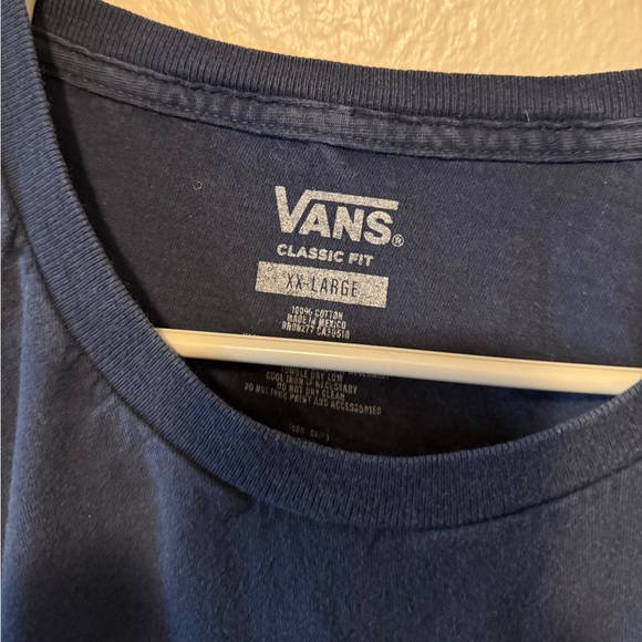 Vans Navy Blue T-Shirt XXL - Picture 4 of 5